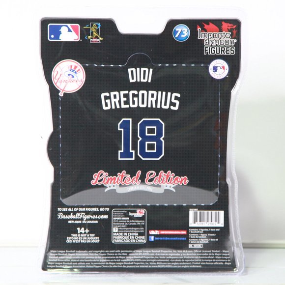 Didi Gregorius 6" Baseball Figurine by Imports Dragon as a New York Yankee - Picture 2 of 6